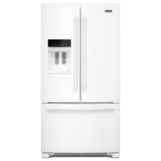﻿Maytag® 36- Inch Wide French Door Refrigerator with PowerCold® Feature – 25 Cu. Ft. – MFI2570FEW