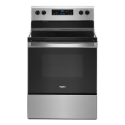 ﻿Whirlpool® 5.3 cu. ft. Electric Range with Frozen Bake™ Technology – YWFE515S0JS