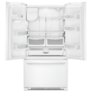 ﻿Maytag® 36- Inch Wide French Door Refrigerator with PowerCold® Feature – 25 Cu. Ft. – MFI2570FEW